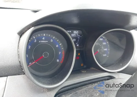 2013 Hyundai Elantra Gls from USA, damaged, VIN KMHDH4AE8DU644075